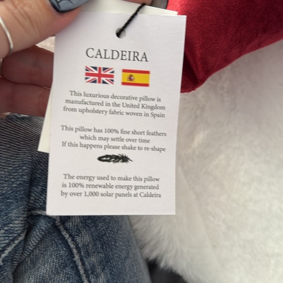 Caldeira Crosstitch Christmas stitched pillows - Picture 7 of 7